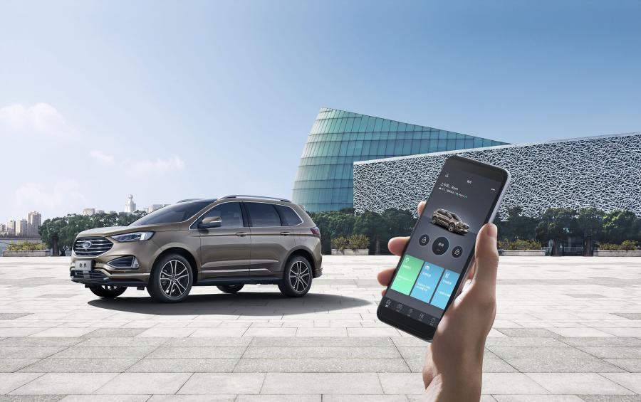  Ford Edge Titanium 2019 года  (CN) (фото 3 из 9)